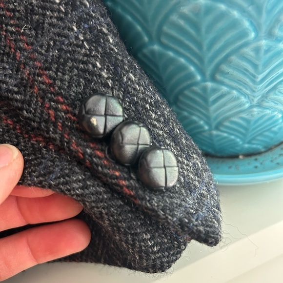 Vintage 80s Sears Blazer Wool Blend Suit Coat Jacket Size 42 R - Picture 7 of 16